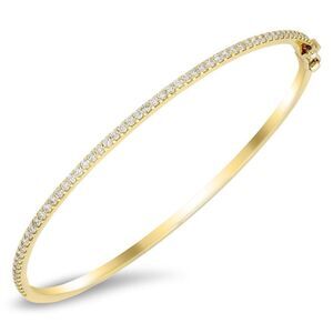 Diamond Bangle Bracelet Q860